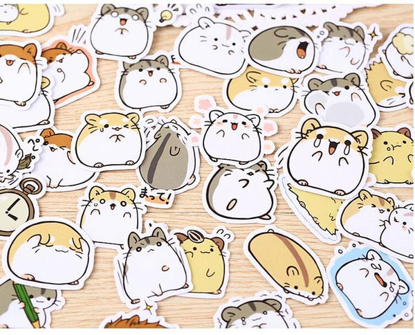 Kawaii Hamster Stickers