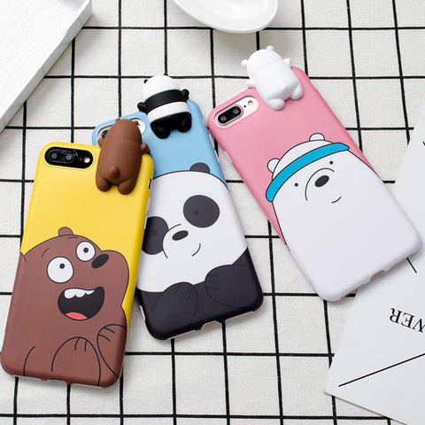 Peeking "We Bare Bears" Case
