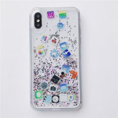 Glitter App Case