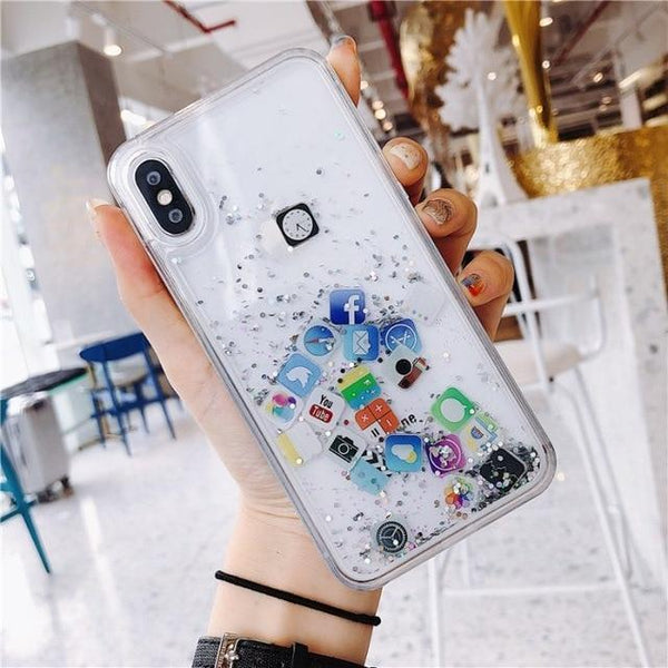 Glitter App Case