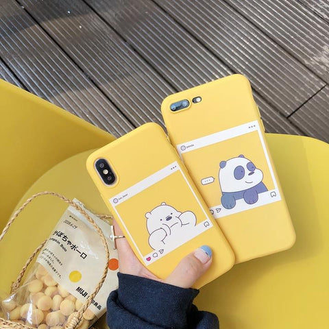 We Bare Bears Instagram Case