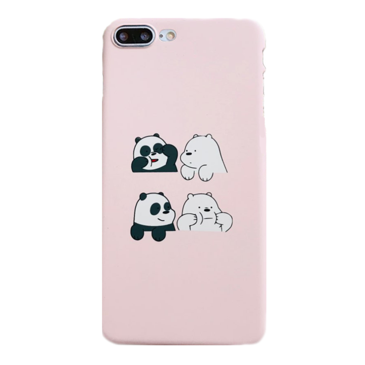 Pink We Bare Bears Case