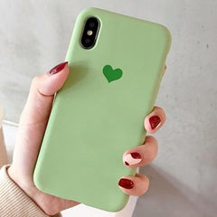 Soft Matte Heart Case