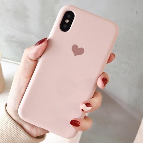 Soft Matte Heart Case