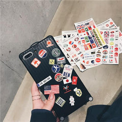 DIY Suitcase + Stickers