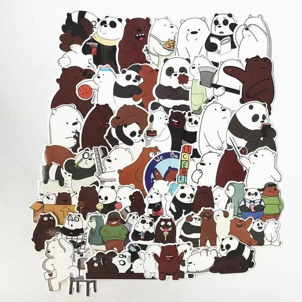 We Bare Bears Sticker Pack