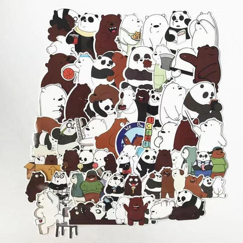 We Bare Bears Sticker Pack