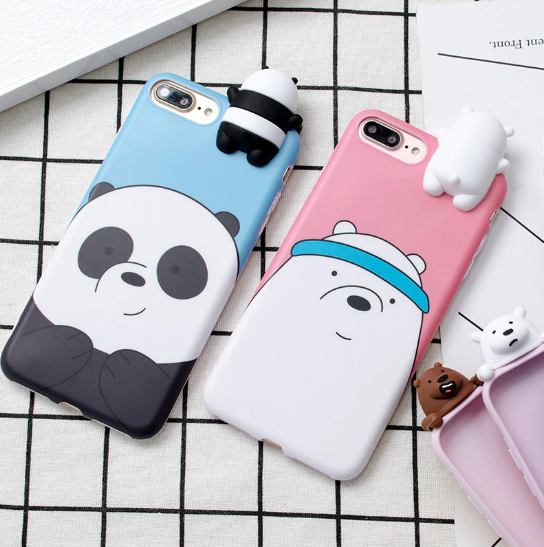 Peeking "We Bare Bears" Case