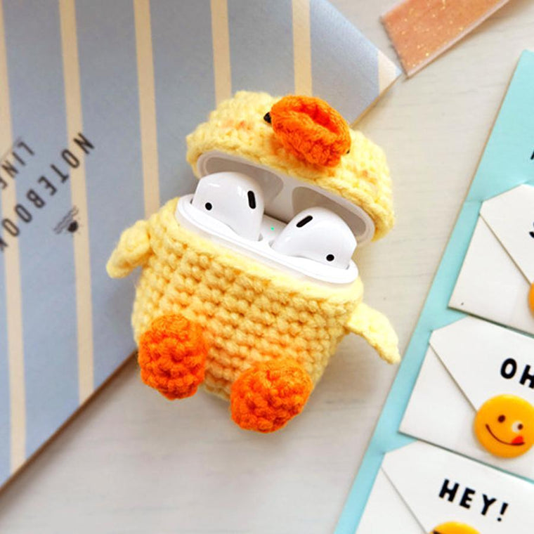 Hand Woven Ducky Airpod Case