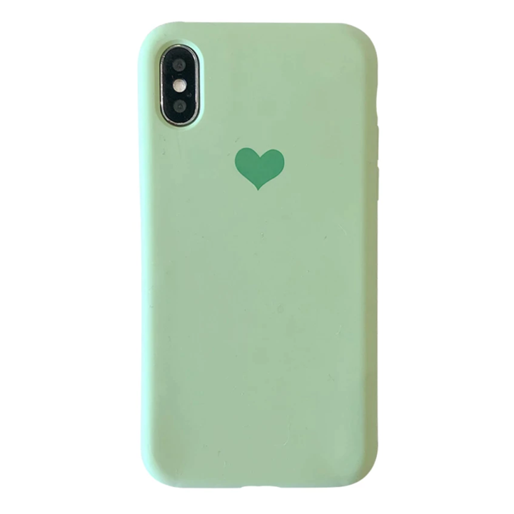 Soft Matte Heart Case
