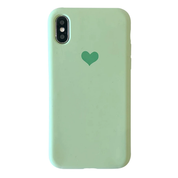 Soft Matte Heart Case