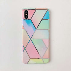 Luxury Geometric Marble Case