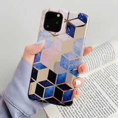 Luxury Geometric Marble Case