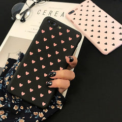 Polkadot Heart Cases
