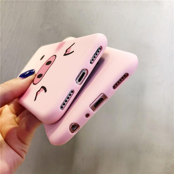 Pink Piggy Case + Free Pop Holder