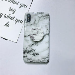 Marble Case + Free Popsocket