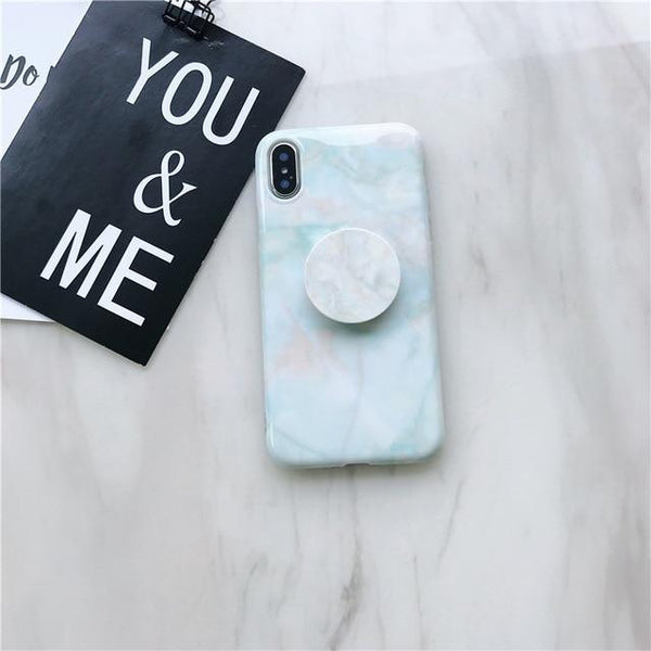 Marble Case + Free Popsocket