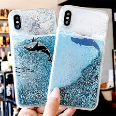 Floating Liquid Whale Case